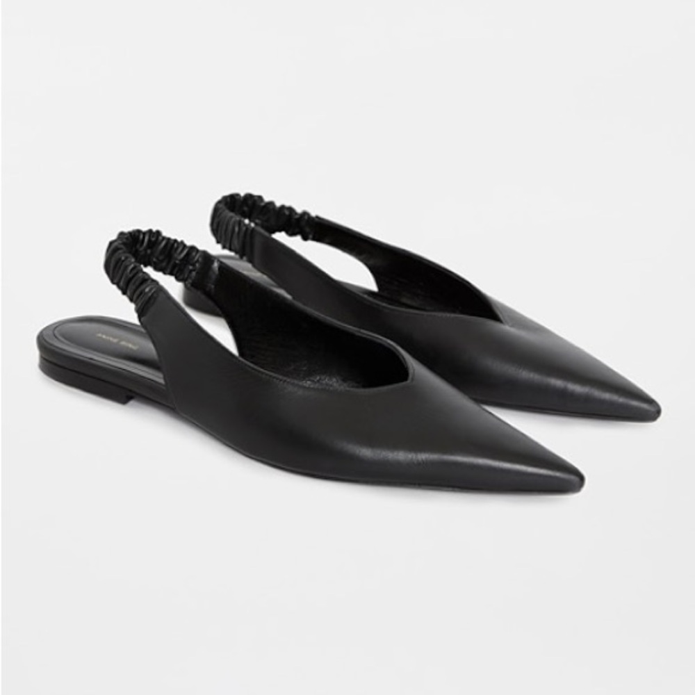 Anine Bing Tara Slingback Flats